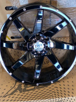 NEW WHEELS AND TIRES