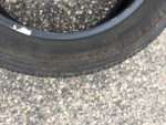 set of 2 tires 225 50 18 Michelin 75% tread