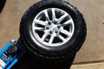 Factory Chevy GM 285/65/18 Wheels On Dick Cepek AT Tires