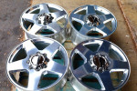 20'' Polished Chrome 8x6.5 2500 Duramax Wheels NEW