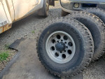 8 lug 16" Bullet Hole Rims