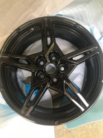 2020-21 Corvette C8 Wheels in Gloss Black