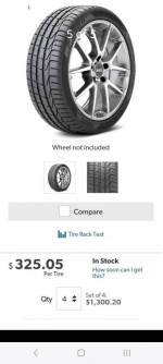 Brand New 255/40/19 Tire