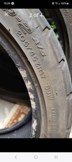 205/45/ZR17 2 Tires