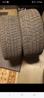 245/45/ZR19 PAIR of tires