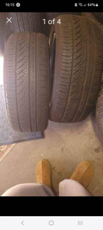 215/55/17 Almost New Pair