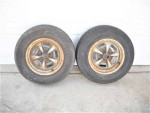 15x7 Pontiac Rally II Wheels - Pair