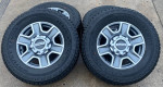 New take off 8 lugs 18 inch ford wheels 8x170 and tires 2023