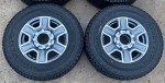 New take off 8 lugs 18 inch ford wheels 8x170 and tires 2023