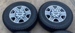New take off 8 lugs 18 inch ford wheels 8x170 and tires 2023