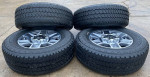 New take off 8 lugs 18 inch ford wheels 8x170 and tires 2023