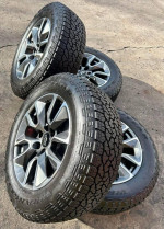 New take off 20 inch Chevy wheels and tires financing available