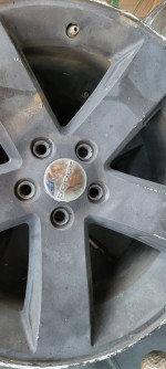 Set of 4-18" 5spoke Dipped Black Rims
