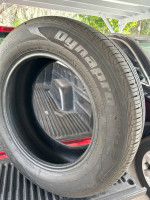 235/65R18 PAIR 2TIRES PIRELLI HANKOOK DYNAPRO 80%LIFE 2022 NOT REPAIRS