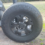 4-Toyo tires and wheels 265/70-16"