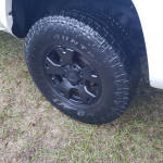 4-Toyo tires and wheels 265/70-16"