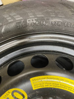 Only One Rim TIRE 215/55/16 Continental