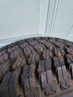 Unused Goodyear 275 65 18  take off with rim