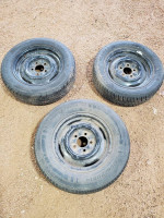 Tires on Rim 14"