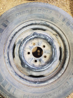 Tires on Rim 14"