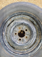 Tires on Rim 14"