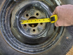 Tires on Rim 14"