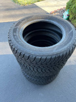 4 Like New 195X65X15 91S Goodyear UltraGrip Ice WRT Snow Winter Tires