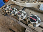 Four GMC Center Caps