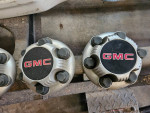 Four GMC Center Caps