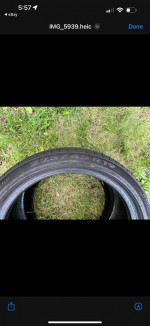 used tire pirelli run flat 225/40/19