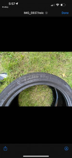 used tire pirelli run flat 225/40/19