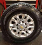 Chevy Silverado LTZ 2500HD 18" Alloy wheels & tires. New takeoffs
