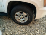 2010 CHEVY TAHOE WHEELS AND TIRES…265x17