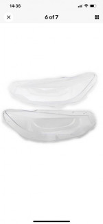 BMW 4 Series Headlight Glass