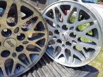 15" x 7" jeep wheels aluminum