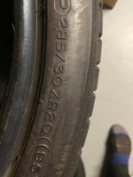 like new 4 stock 2018 corvette tires