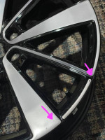 Polestar 2 wheel - rear