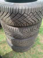 Set of 4 Continental Snow Tires 235/60R18