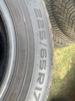 4 Nokian WR G3 SUV P225/65/17 All Weather/snow tires