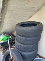 Tires and wheels
