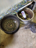 Tires and wheels