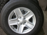 2022 Gladiator 245/75-17" Bridgestone HT w/wheels