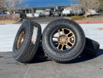 17” Bronze Toyota Wheels 4Runner Tacoma Tires Rims 6x139.7 Tundra