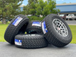 Silver NEW 17” TRD Pro Style wheels 6x5.5 Tacoma 4Runner Rims AT Tires
