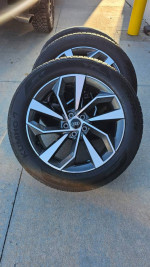 19" 5x112 Audi Takeoff Wheels and Tires
