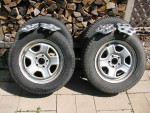 5x114 steel 16" rims with TPMS and 215/65/16 winter tires