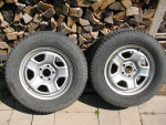 5x114 steel 16" rims with TPMS and 215/65/16 winter tires