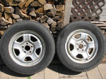 5x114 steel 16" rims with TPMS and 215/65/16 winter tires