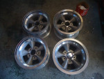 TORQUE THRUST MAG WHEELS 7 X 14 CHEVY BRAND NEW FULL SET