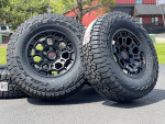 NEW 17” TRD Pro Style wheels 6x5.5 Tacoma 4Runner Rims Falken AT Tires